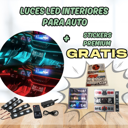 Luces Led Interiores para Autos