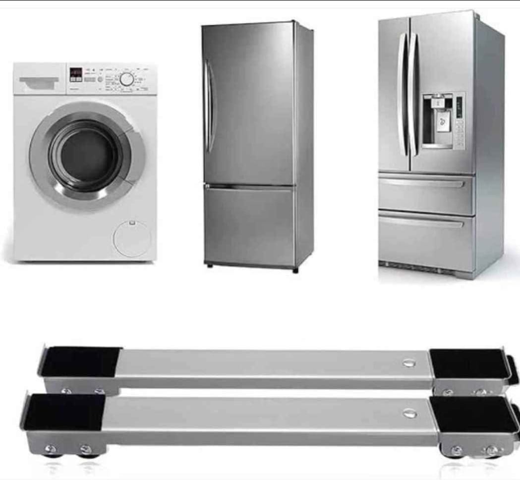 2 Unds. Base-Roller para Equipos Pesados